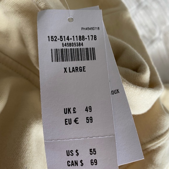 NWT abercrombie & fitch mock neck sweatshirt - Picture 2 of 3